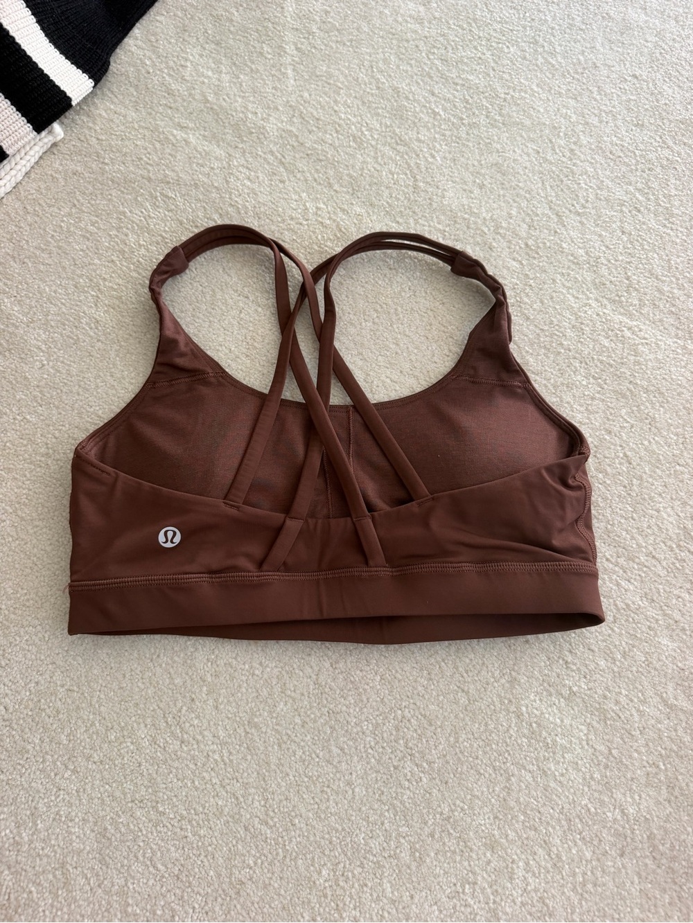 lululemon athletica Brown Strappy Sports Bra - size 8